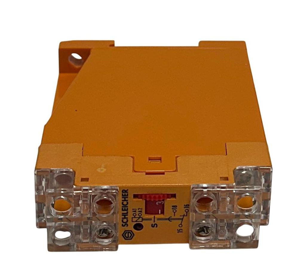 Used SCHEICHER 06021516 480 012 / KZT110 TIME DELAY RELAY 220V 50/60Hz 0,15-3s NSMP