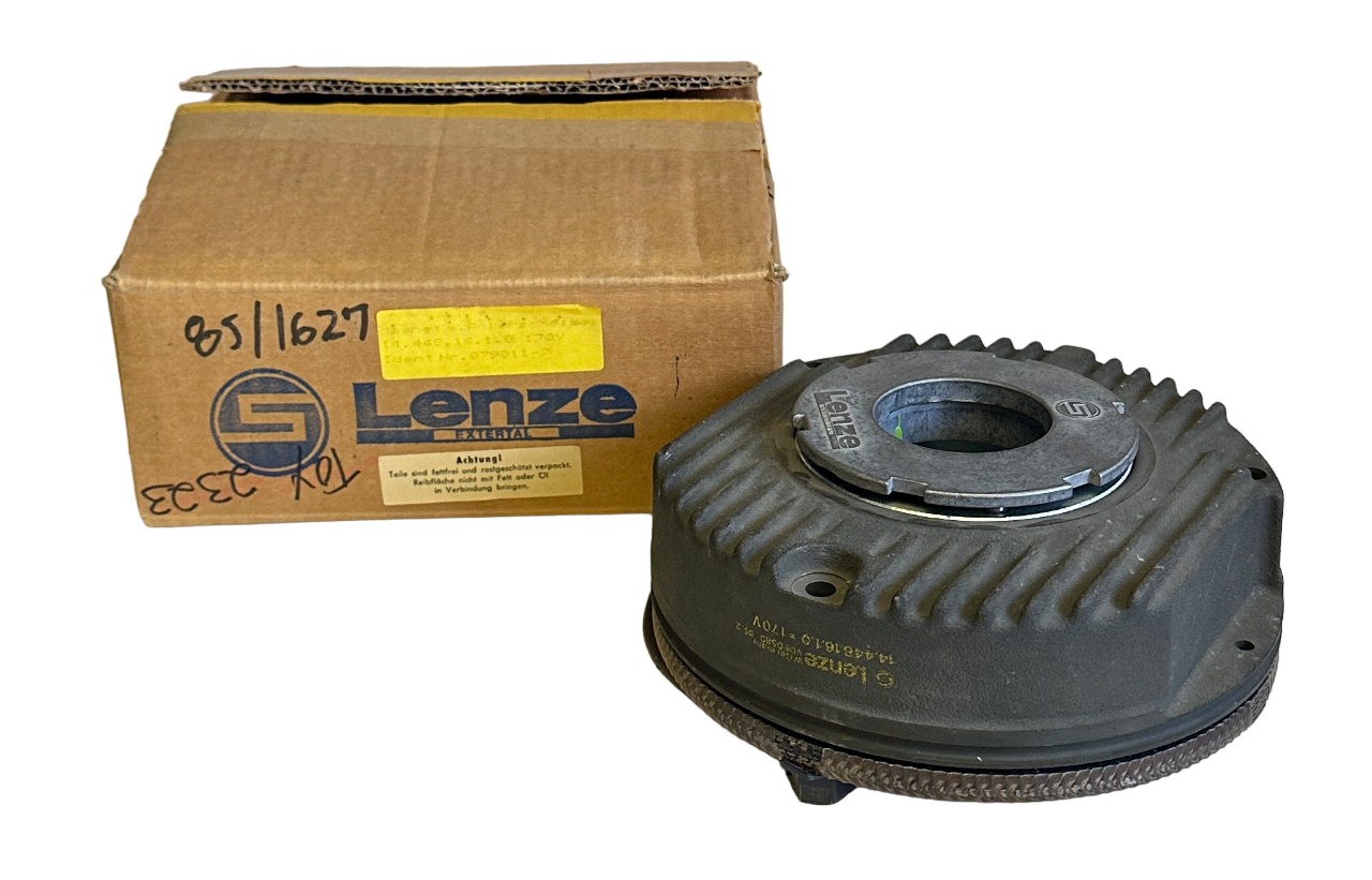 Used NEW LENZE 14.448.16.1.0 / 144481610 DISC BRAKE ASSEMBLY 170V 079011-7 / 0790117