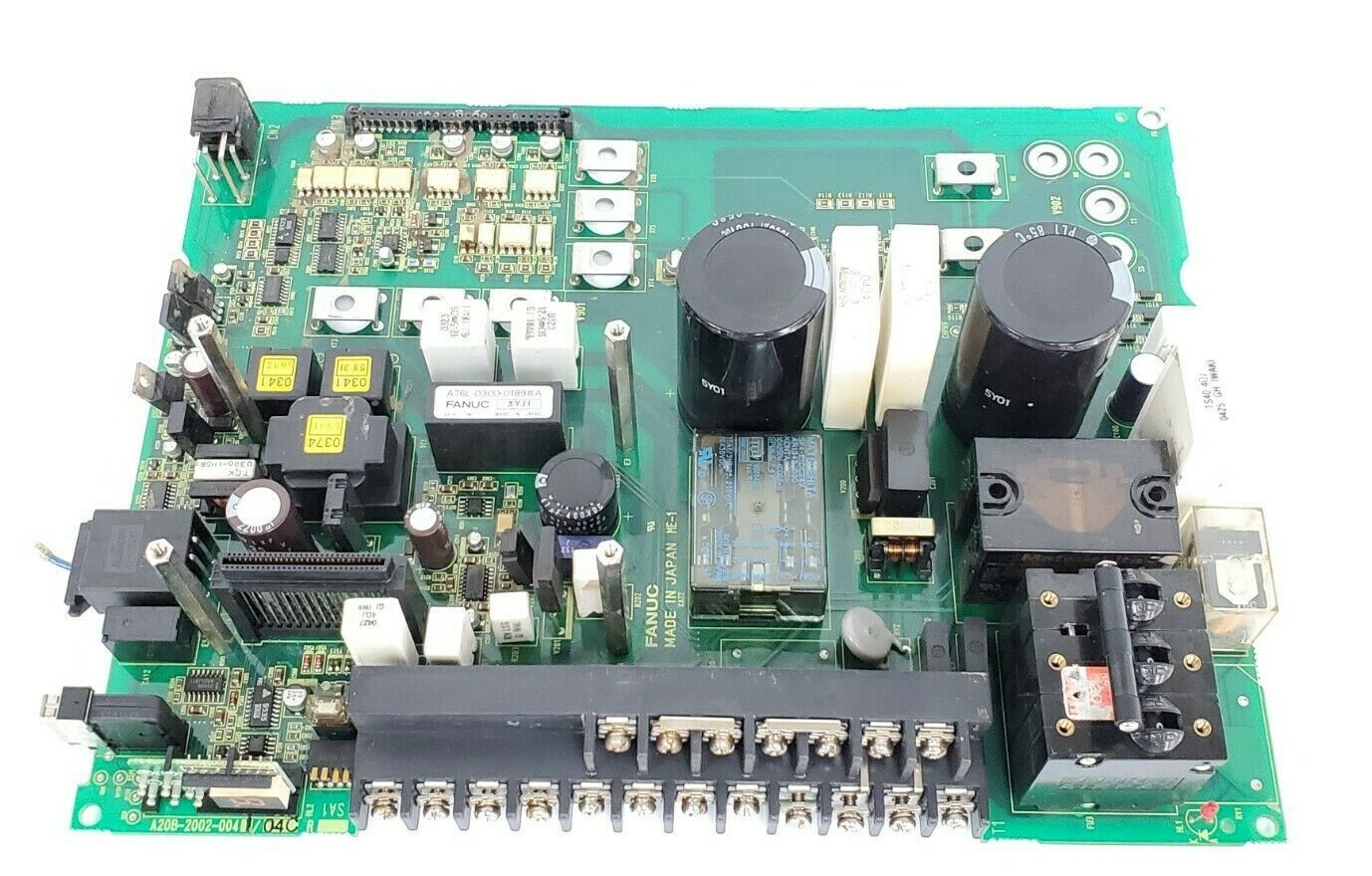 Used FANUC A20B-2002-0041-04C PC BOARD POWER CIRCUIT A20B-2002-0041