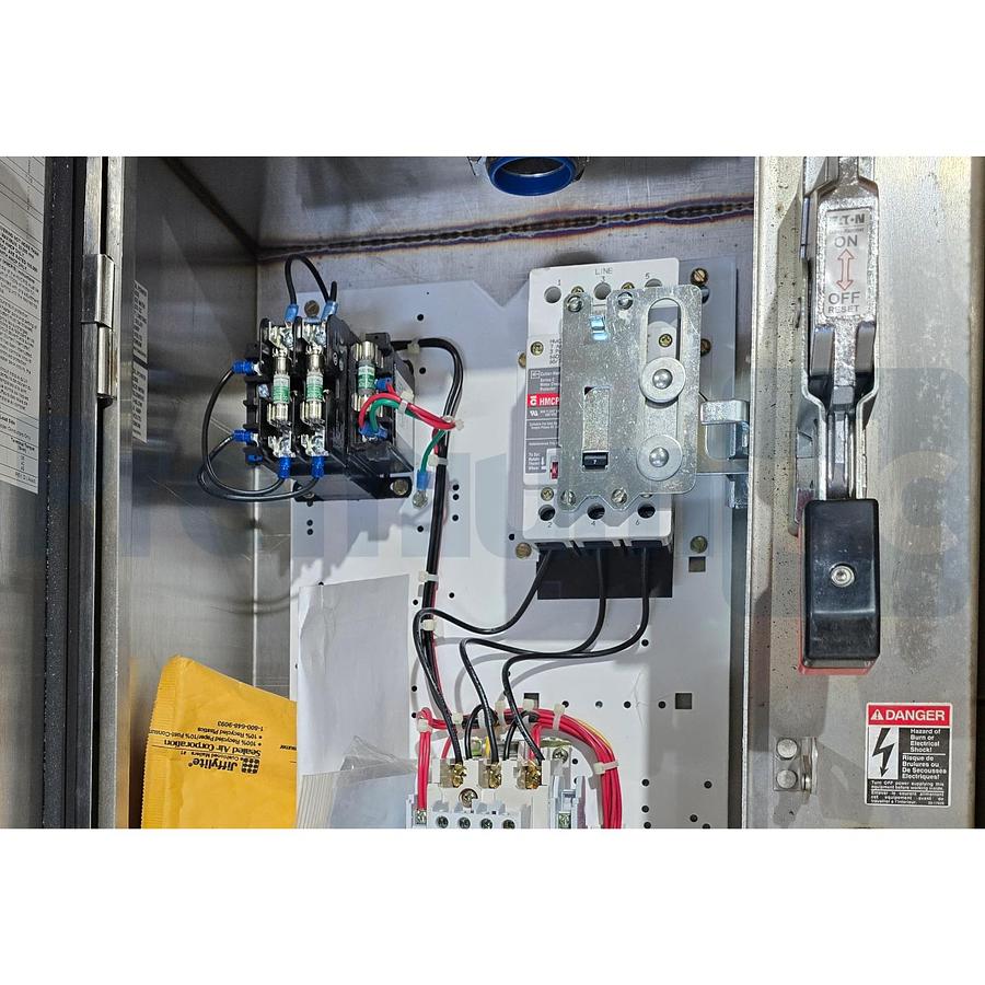 Used EATON CUTLER-HAMMER ECN2414CHC MODS: P3A23C40 NEMA MOTOR CONTROL W/ IQ504A NSMP