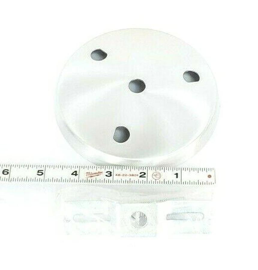 NIB SWIVELIER NO. 23 BRUSHED SATIN ALUMINUM CANOPY ASSEMBLY