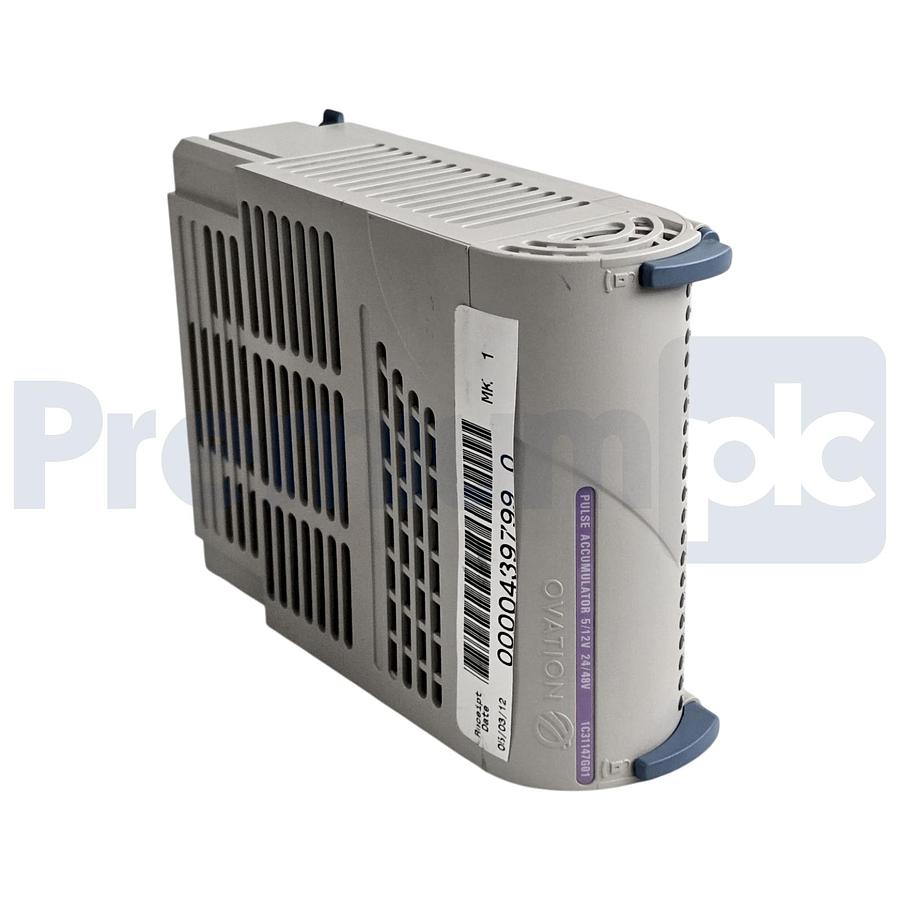 Used Emerson 1C311147G01 Ovation DCS Pulse Accumulator 5/12V 24/48V Module NSNP