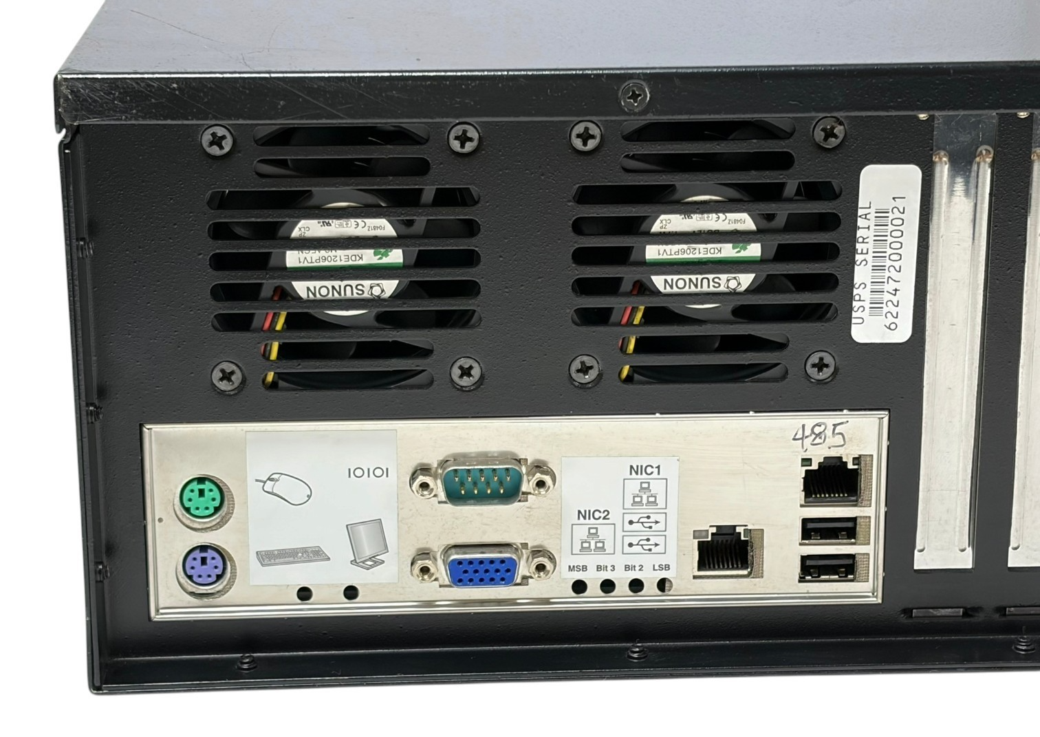 Used Micholan Systems MSI 2U Industrial Rackmount PC Server Controller
