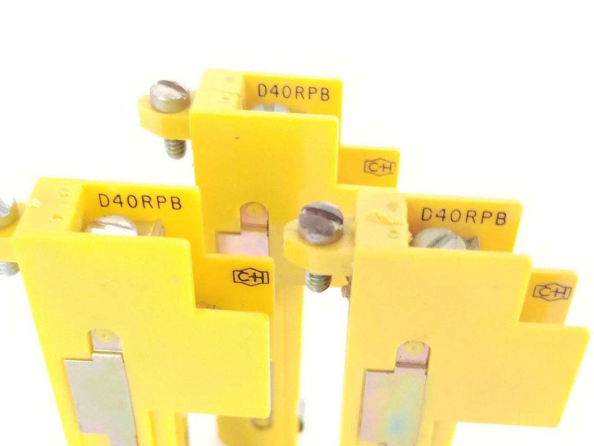LOT OF 3 NEW EATON CUTLER HAMMER D40RPB REED RELAYS 1 N.C