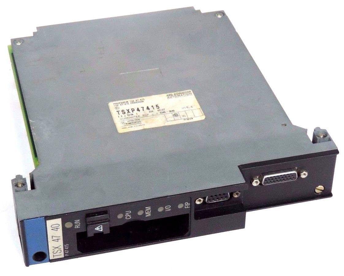 Used AEG SCHNEIDER AUTOMATION TSXP47415 PROCESSOR MODULE V: 5.6 TSXP47415