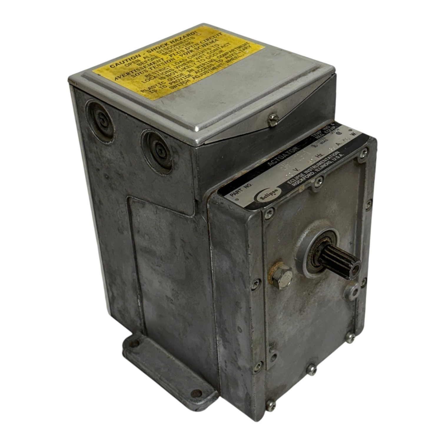 Used Eclipse EMP-423-1 Proportional Control Actuator Motor 120V 40W Burner Valve