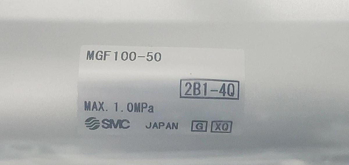 Used NIB SMC MGF100-50 GUIDE CYLINDER MGF10050