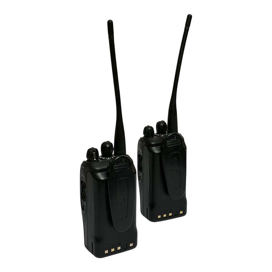 Used Kenwood ProTalk TK-3360-K UHF Two Way Radio Transceivers - Lot of 2