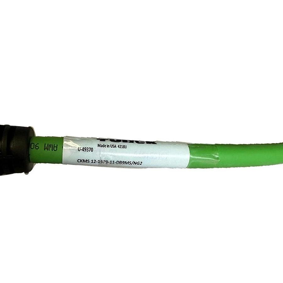 NEW TURCK U-49370 CABLE ASSEMBLY CKMS 12-1579-11-DB9MS/NG2
