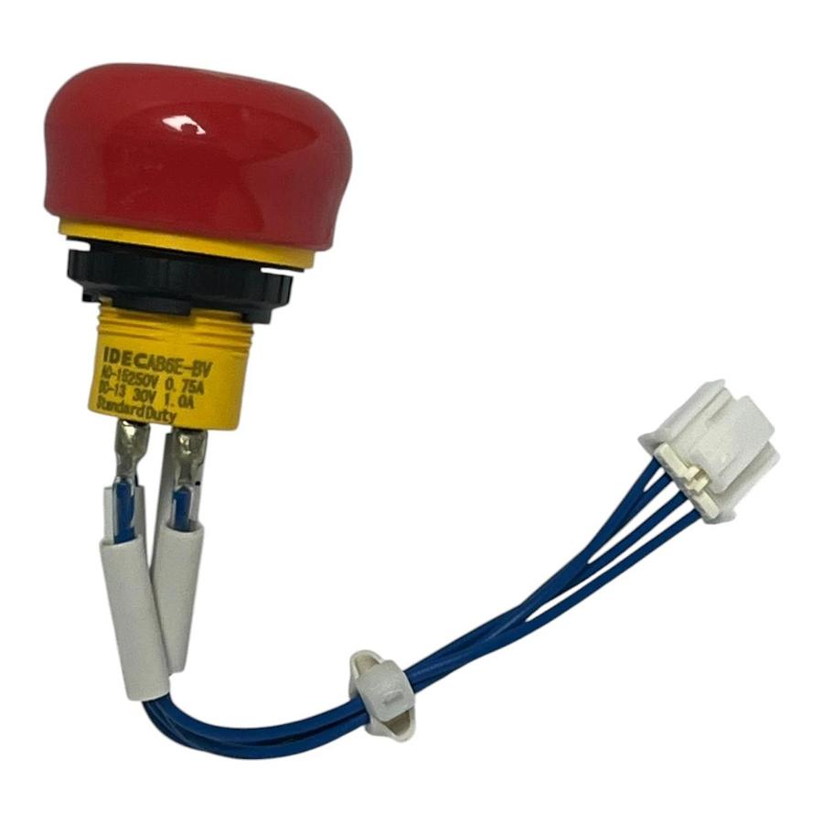 IDEC AB6E-BV E-Stop Pushbutton Switch Kawasaki Robot Controller 509774117 New