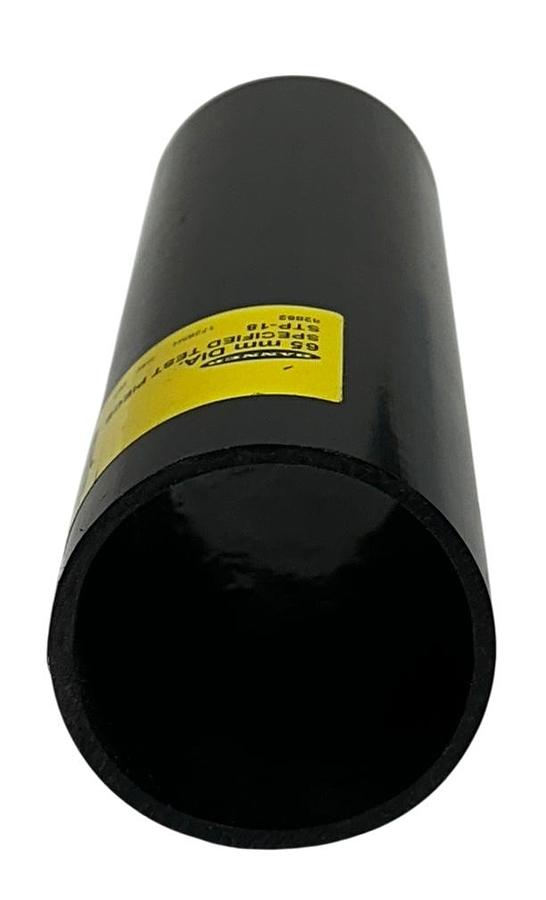 Used BANNER STP-18 / 82852 SPECIFIED TEST PIECE 65mm DIAMETER BLACK 8'' LENGTH NSNP