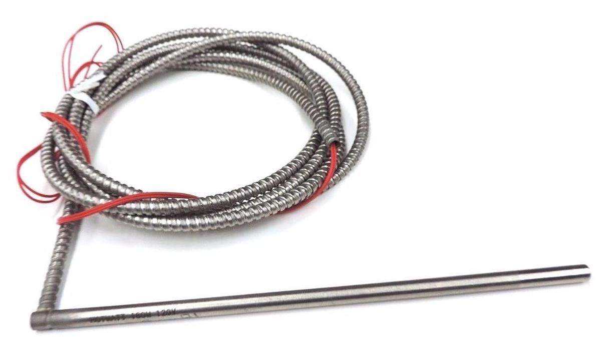 NEW HOTWATT SC25-7.5 CARTRIDGE HEATER 180W, SHEATH LENGTH: 7 1/2" DIA. 1/4''