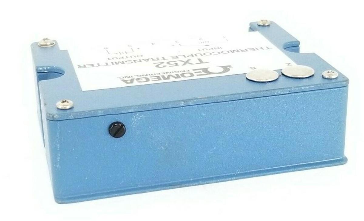 Used OMEGA ENGINEERING, INC. TX52 THERMOCOUPLE TRANSMITTER
