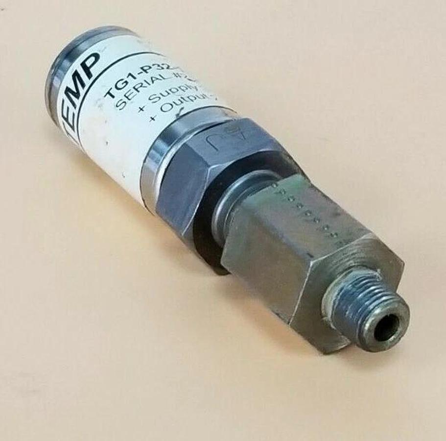 Used REO-TEMP TG1-P32-1A4B GENERAL PURPOSE TRANSMITTER 0-3000 PSI 4-20mA 10-30VDC