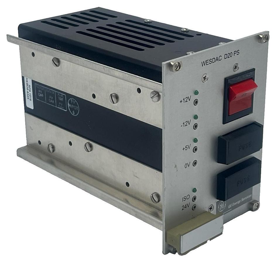 Used GE Harris SPS-1018 Power Supply 580-0241 WESDAC D20 130VDC Input