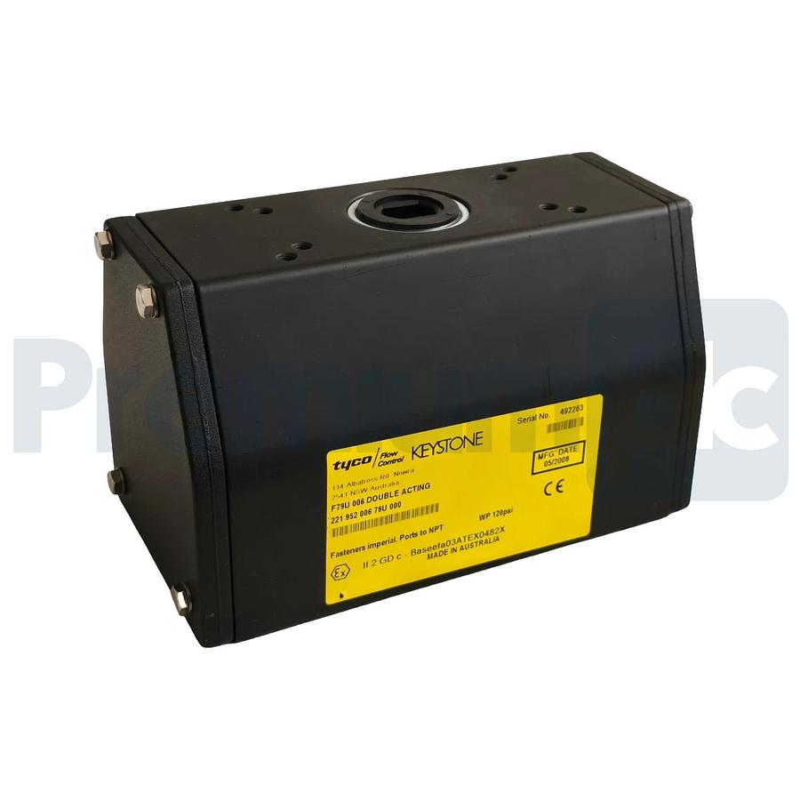 Keystone Tyco F79U 006 Double Acting Pneumatic Actuator 221-952-006-79U-000 NSNP