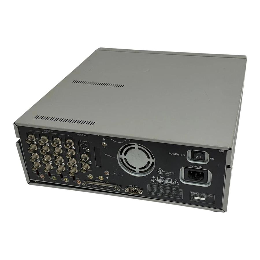 Used Sony HSR-1 Digital Videocassette Recorder Time-Lapse Surveillance System