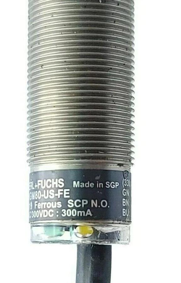 Used NEW PEPPERL+FUCHS NMB5-18GM80-US-FE INDUCTIVE SENSOR P/N: 094019