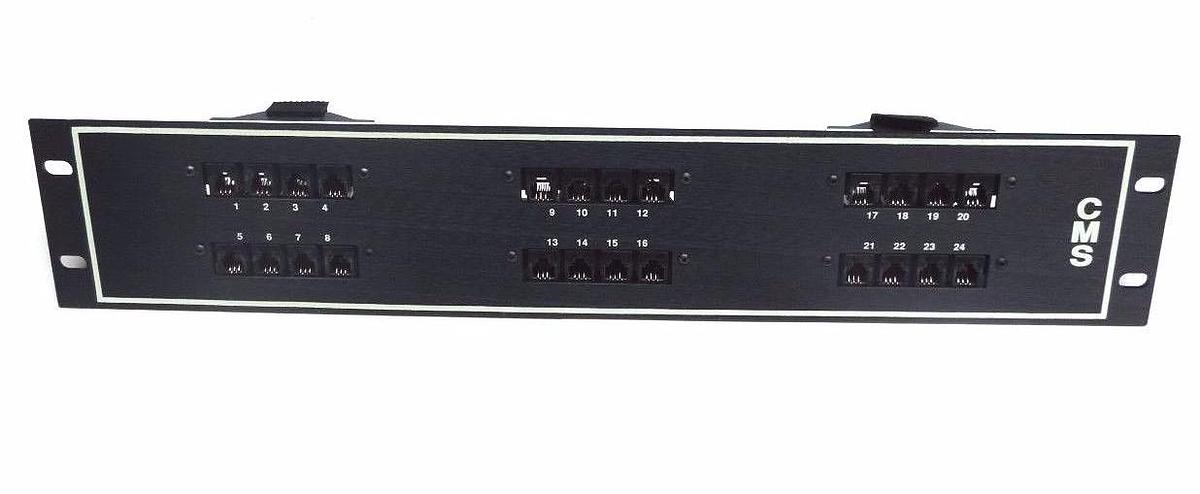 Used NIB CMS CABLE MANAGEMENT SYSTEMS CONTROL PANEL ASSEMBLY, PATCH PANELS