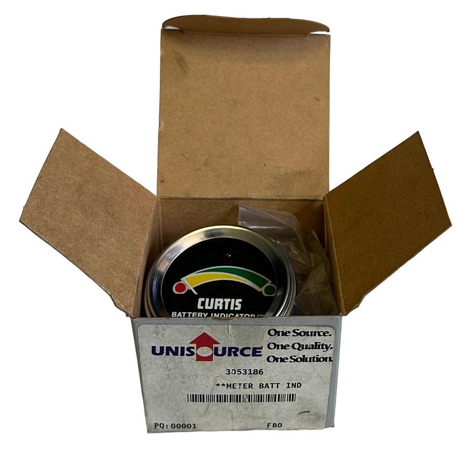 NEW HYSTER CURTIS UNISOURCE 3053186 / HY3053186 OEM BATTERY INDICATOR METER