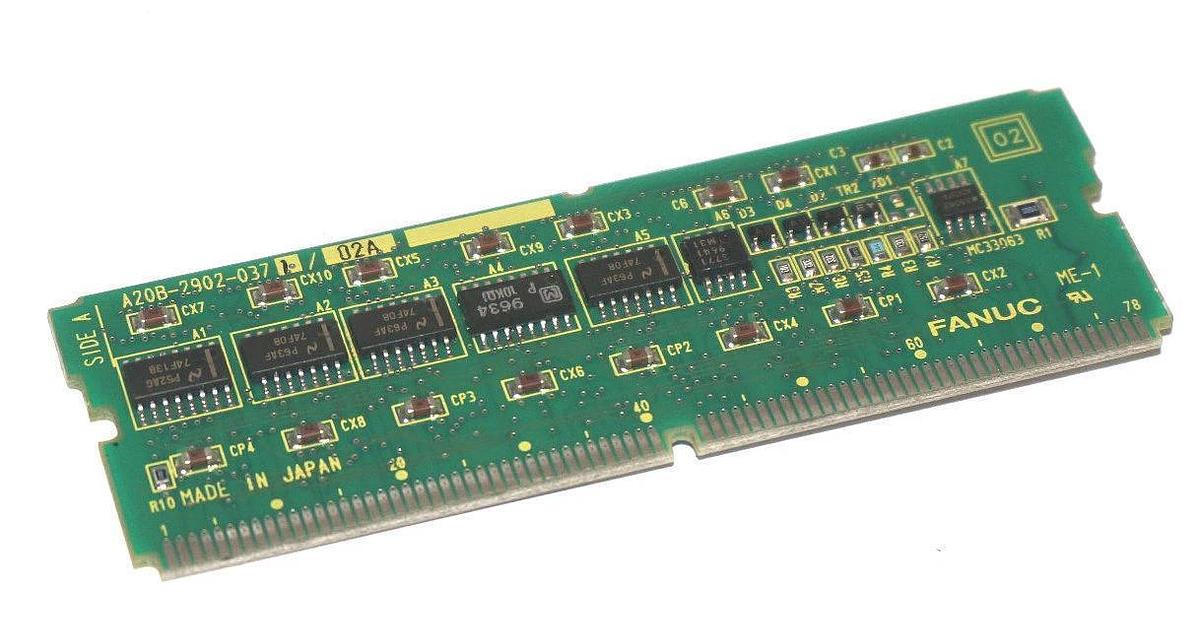 Used GE FANUC A20B-2902-0371/02A MEMORY MODULE 4MB A20B-2902-0371