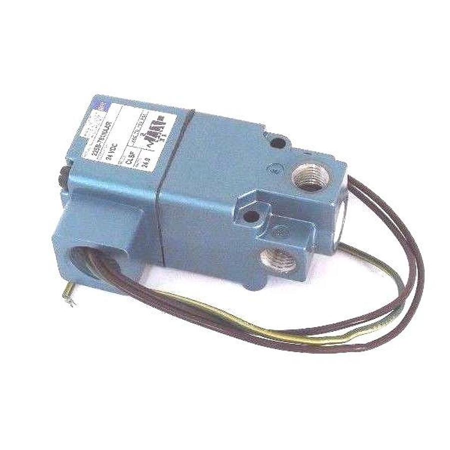 Used NEW MAC 225B-781NAAR SOLENOID VALVE 1/4" NPT 24VDC, 24.0 WATT, 225B781NAAR