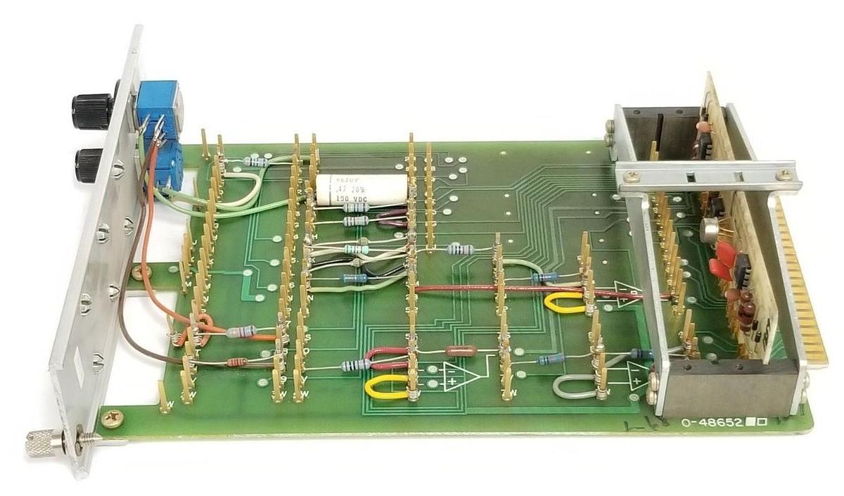 Used RELIANCE ELECTRIC O-48652 METER CALIBRATOR BOARD 846656-X UCC5 84543-108A