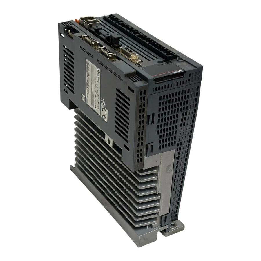 Used Mitsubishi MR-J4-60B4-RJ020 AC Servo Drive 600W 400V w/ MR-J4-T20 Unit Assembly