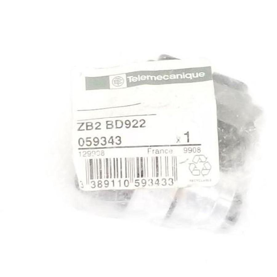 Used NEW TELEMECANIQUE ZB2 BD922 OPERATING HEAD ZB2BD922