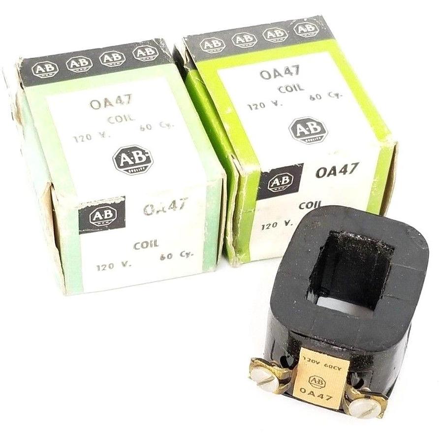 Used LOT OF 2 NIB ALLEN BRADLEY 0A47 COILS 120V 60CY