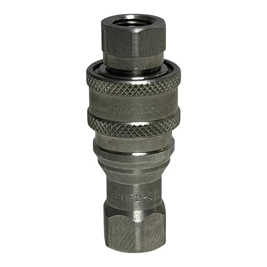 Dixon Quick Coupling 2HF2-S H2F2-S Hydraulic Stainless Steel Coupler New