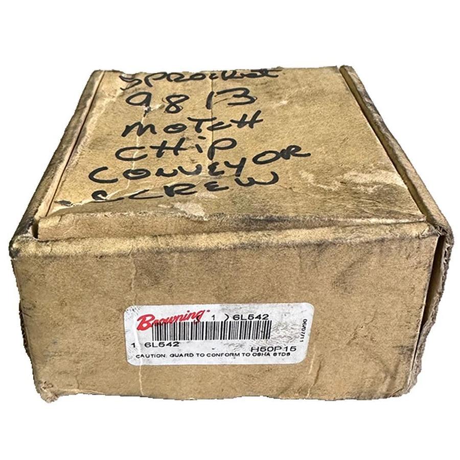 NEW BROWNING H50P15 SPLIT-TAPER CHAIN SPROCKET 15 TEETH STEEL 6L542