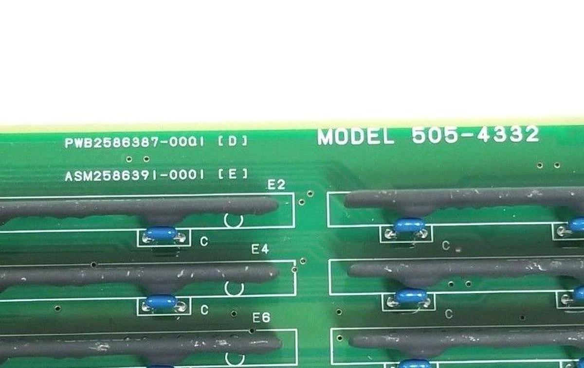 Used SIEMENS 505-4332 INPUT MODULE PWB2586387-0001 D ASM2586391-0001 E MD24A31092