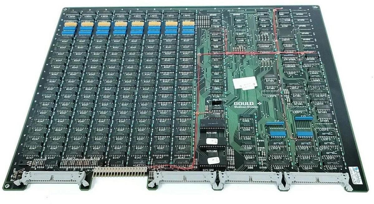 Used GOULD / MODICON AS-506P-F-32 MEMORY BOARD REV. C21 M506-000 REV. C