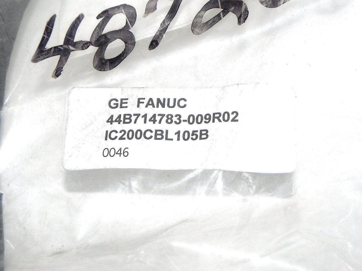 Used NEW GE FANUC IC200CBL105B CABLE I/O NON-SHIELDED 2 CONNECTORS .5M IC200CBL105