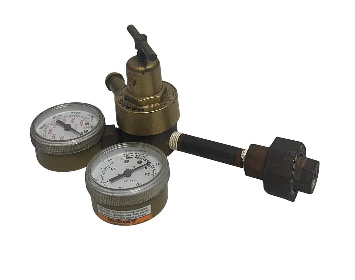 Used HARRIS 301-AR/CD60 / 301ARCD60 COMPRESSED GAS REGULATOR 650L OEM USNP