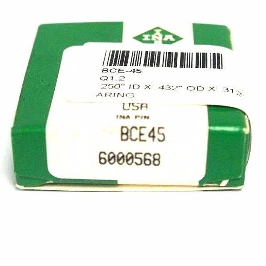 LOT OF 40 NIB INA BCE45 DRAWN CUP NEEDLE ROLLER BEARINGS 1/4" BORE