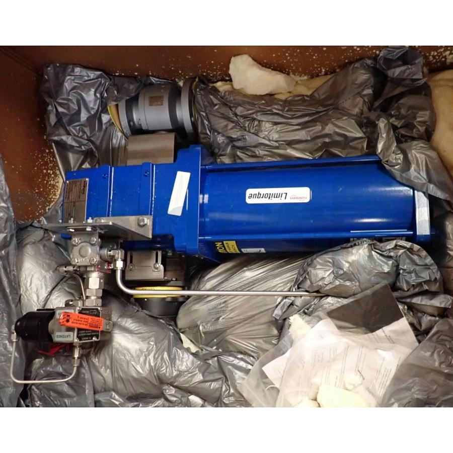 Used FLOWSERVE LPC-10A-166B-SR02 Limitorque Scotch Yoke Valve Actuator 2" Valve NSMP