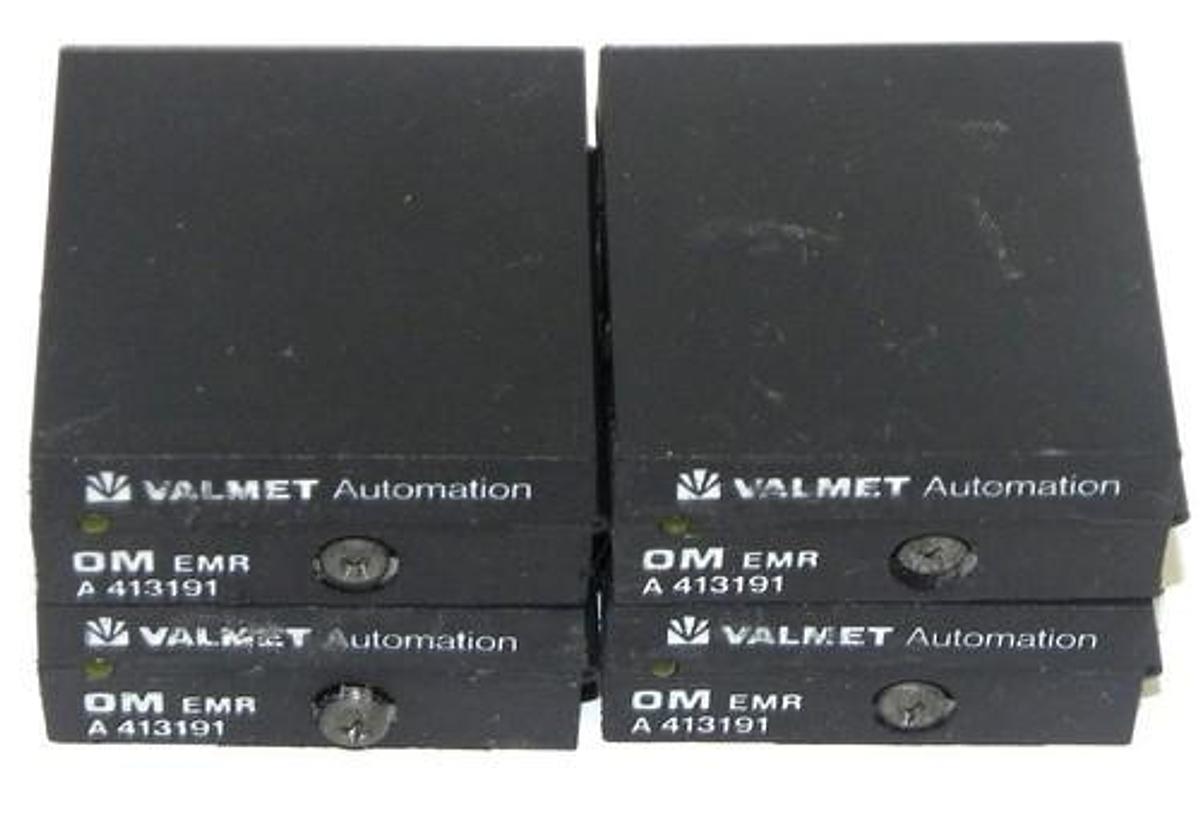 Used LOT OF 4 VALMET A413191 RELAYS