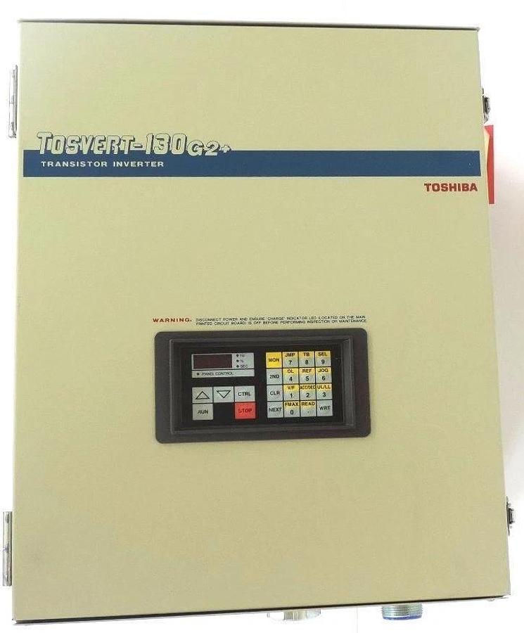 Refurbished TOSHIBA VT130G2-4330 TOSVERT-130G2+ TRANSISTOR INVERTER 30HP 45A PROF. REPAIRED