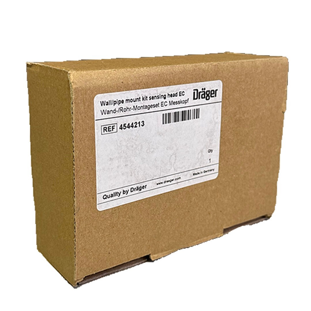 Used NEW DRAGER 4544213 WALL/PIPE MOUNT KIT FOR SENSING HEAD EC