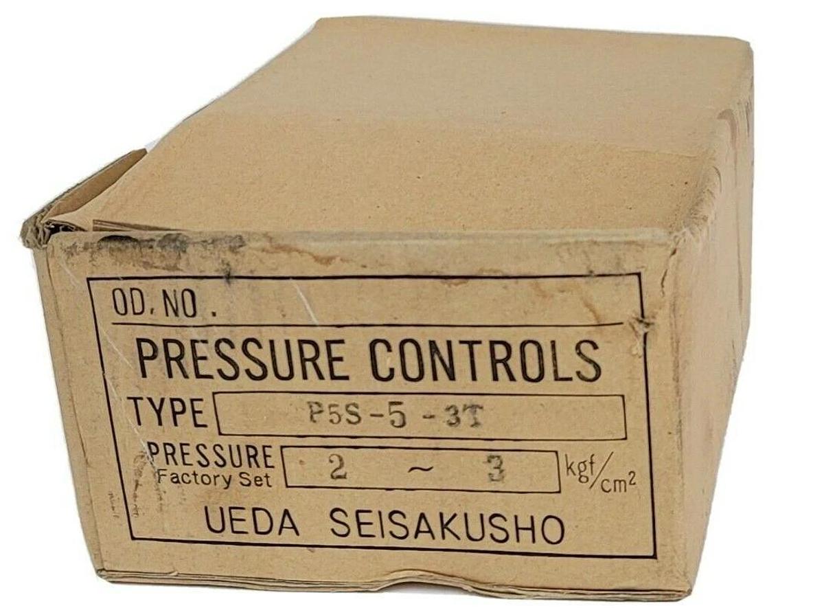 Used NIB UEDA SEISKUSHO P5S-5-3T PRESSURE SWITCH P5S53T