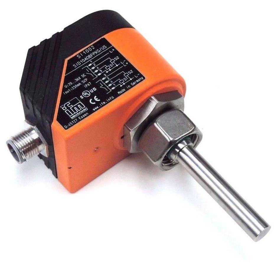 Used NIB IFM EFECTOR SI1002 FLOW MONITOR SID10ADBFPKG/US-100-IPF, U: 20...36V DC