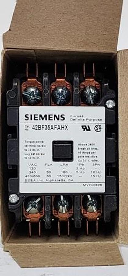 NIB INGERSOLL RAND TRANE CTR01150 CONTACTOR, 30A, 600V
