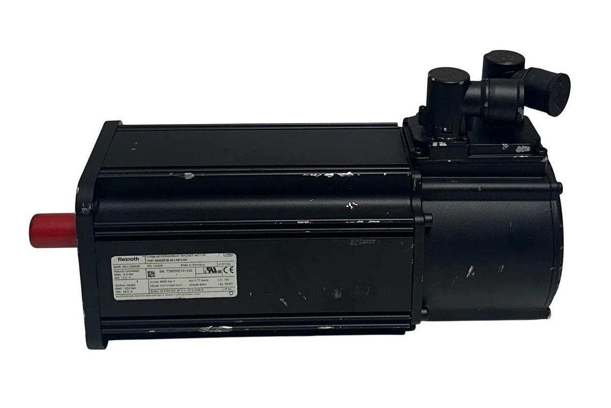REXROTH MHD071B-061-NP3-UN | R911299038 MHD Servo Motor w/24VDC Brake NSNP