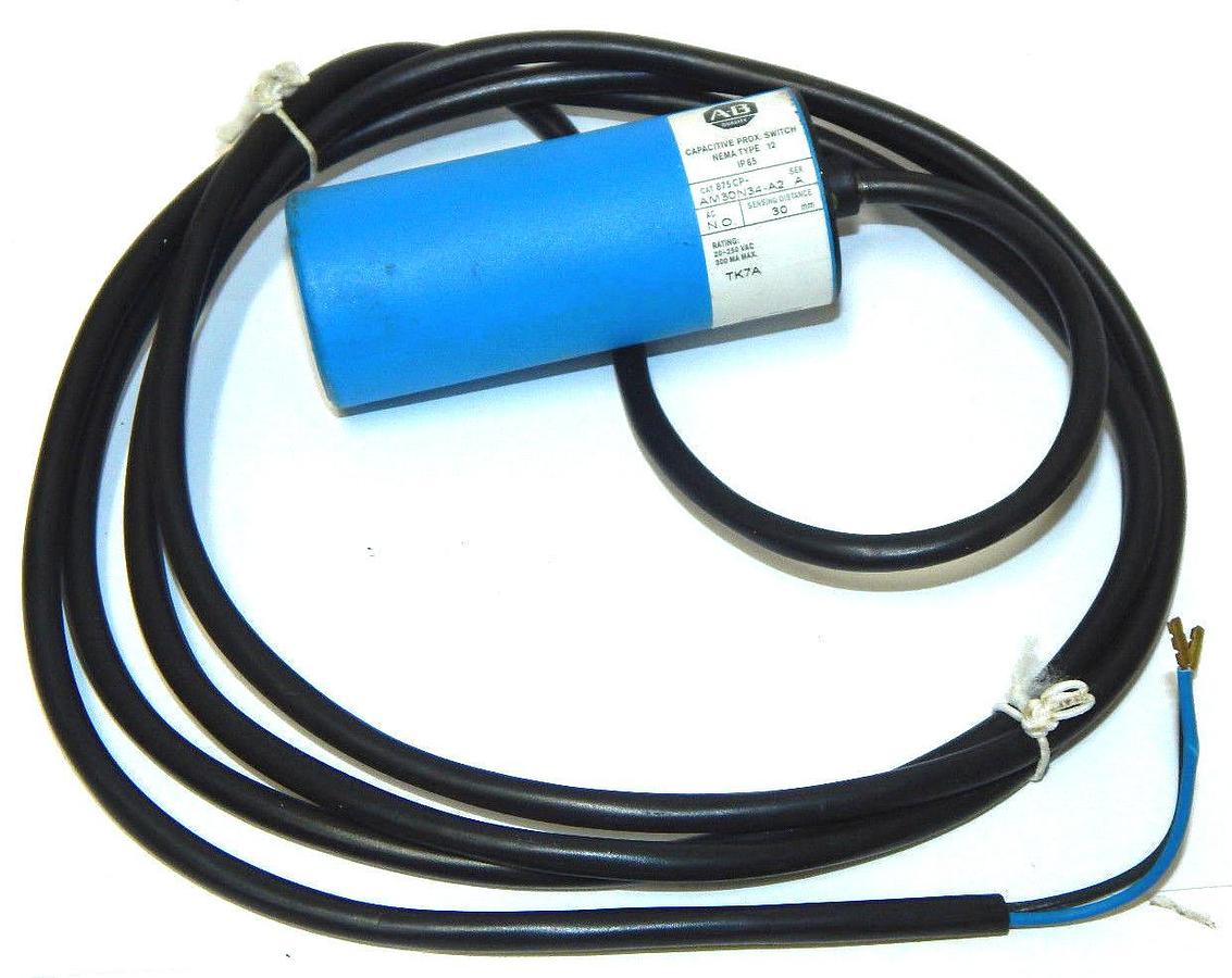 Used NEW ALLEN BRADLEY 875CP-AM30N34-A2, SER. A, PROXIMITY PHOTO SWITCH
