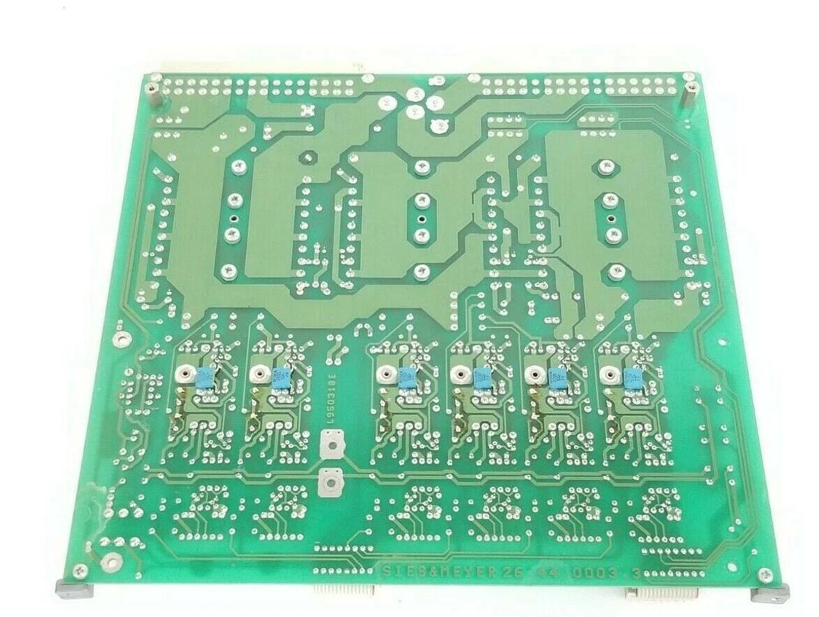 Used SIEB & MEYER 26.44.0003.3 SERVO CONTROLLER BOARD B950318E 264400033
