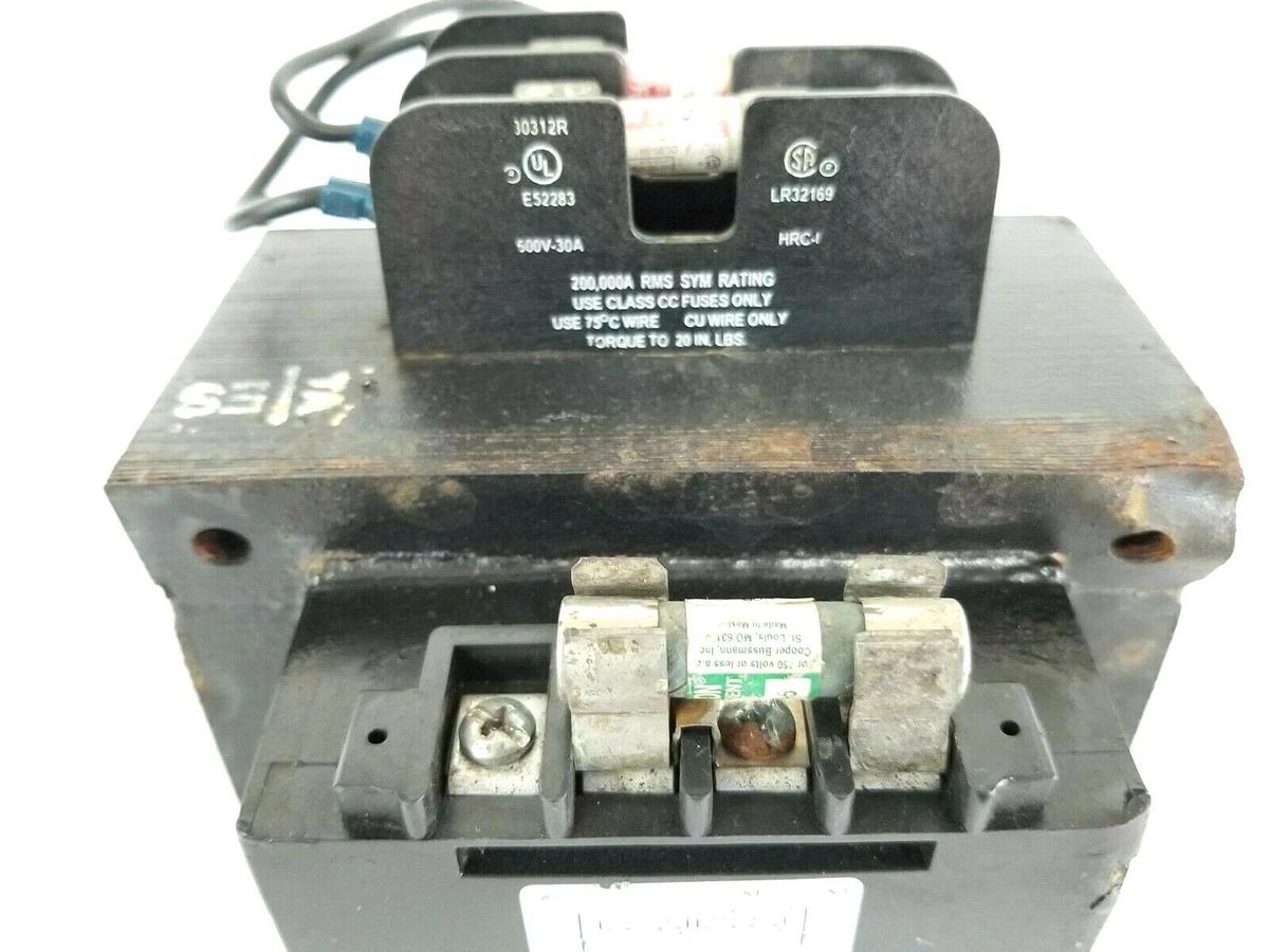 Used CUTLER HAMMER C0500E2AFB CONTROL TRANSFORMER 500VA 50/60HZ B500-2168-8