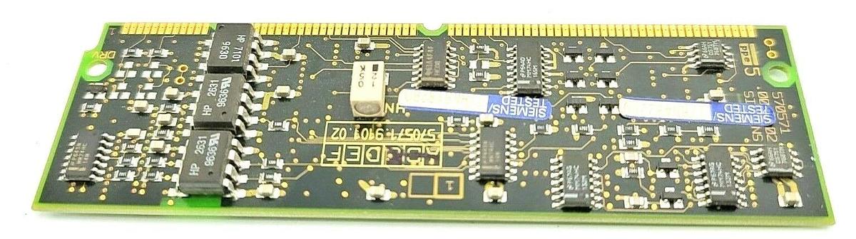 Used SIEMENS 570571.9101.02 DAUGHTER BOARD 570571.0002.02