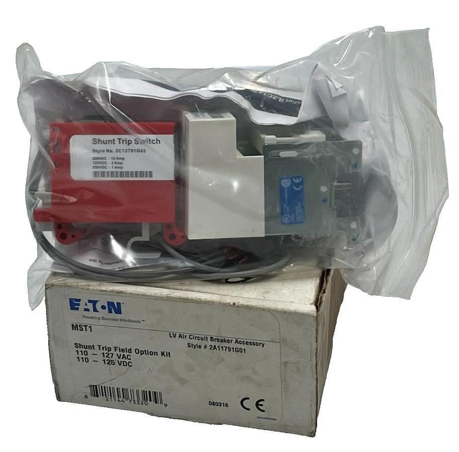 Eaton MST1 Magnum Shunt Trip Field Option Kit Style 2A11791G01 110-127VAC NSMP 782114473320